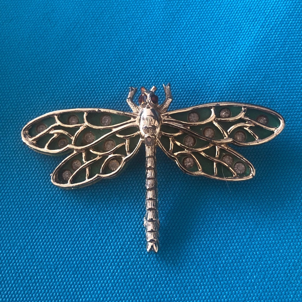 1980's Vintage Dragonfly Brooch